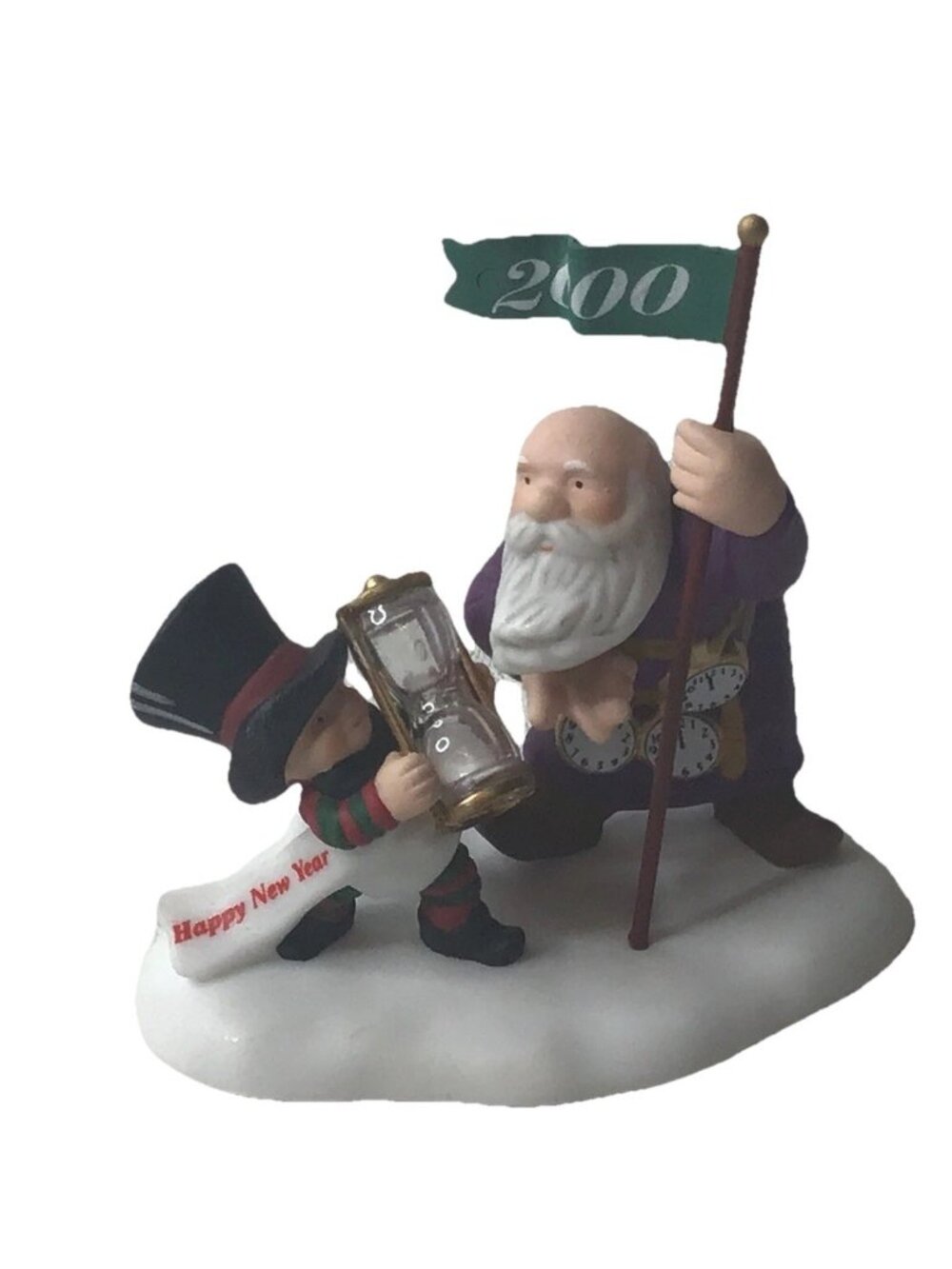 Department 56 Heritage Village Collection NORTH POLE SERIES Happy New Year